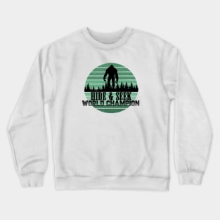 Bigfoot Funny Crewneck Sweatshirt